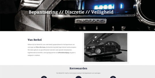 Van Berkel Bepantsering Olafs grafische vormgeving webdesign eindhoven van Berkel