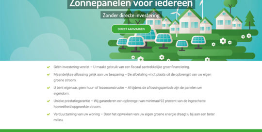 Olafs grafische vormgeving webdesign eindhoven zonnepanelen