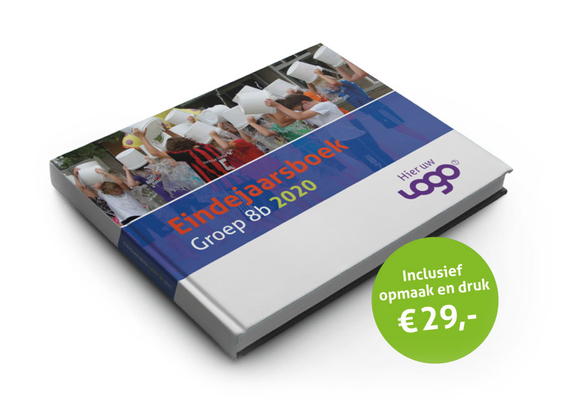 Eindejaarsboek mailing jaarboek groep 8 schoolverlater